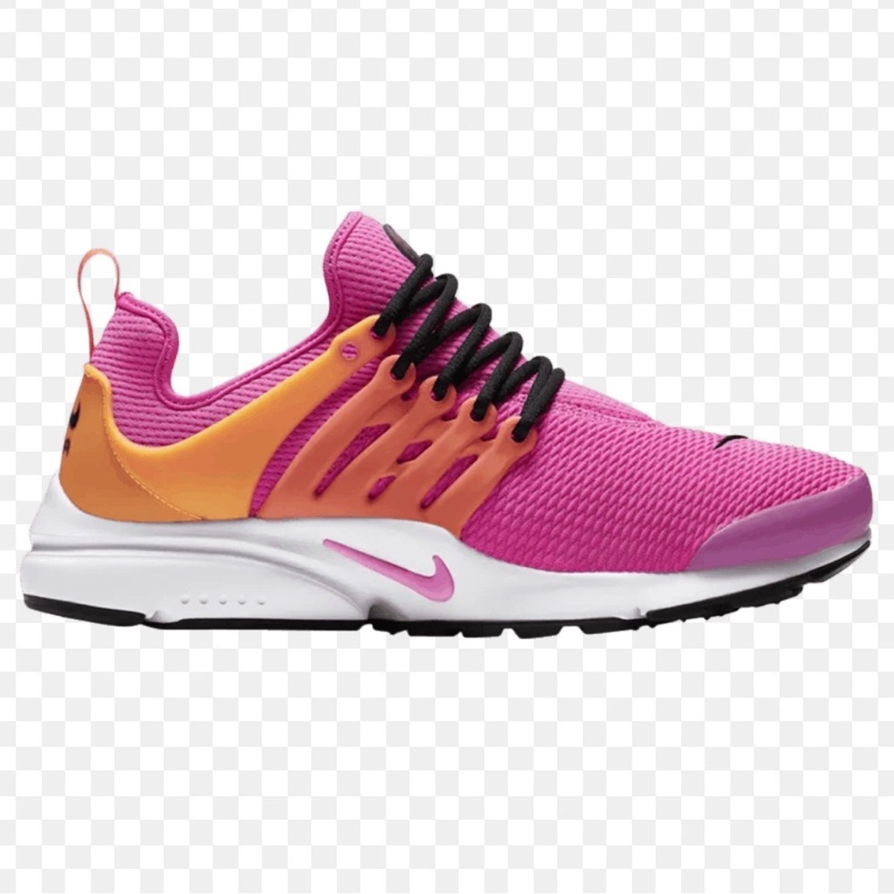 Nike WMNS Air Presto Laser Fuchsia Pink Orange Sneakers Size 8
